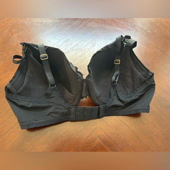 NATORI Elegant Black Lace Bra size 36D maternity - Picture 4 of 8